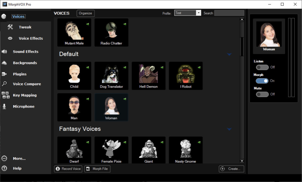 morphvox pro changeur de voix